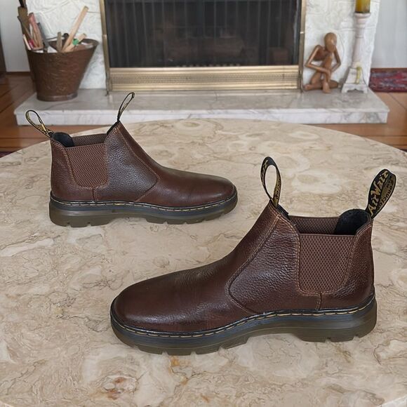 Dr. Martens Hardie II Low Cut Chelsea Leather Boots - Picture 5 of 11